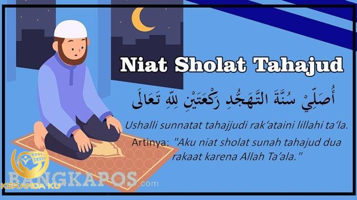 ️ Tata Cara Sholat Tahajud Dan Bacaannya Beserta Gambarnya Lengkap Tata cara sholat tahajud